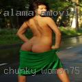 Chunky woman